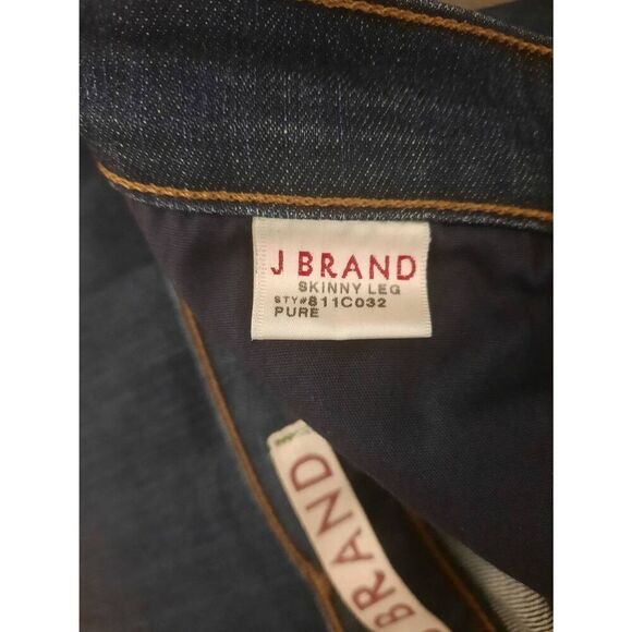J Brand Size 27 Dark Wash Denim Skinny Jeans - Picture 4 of 6